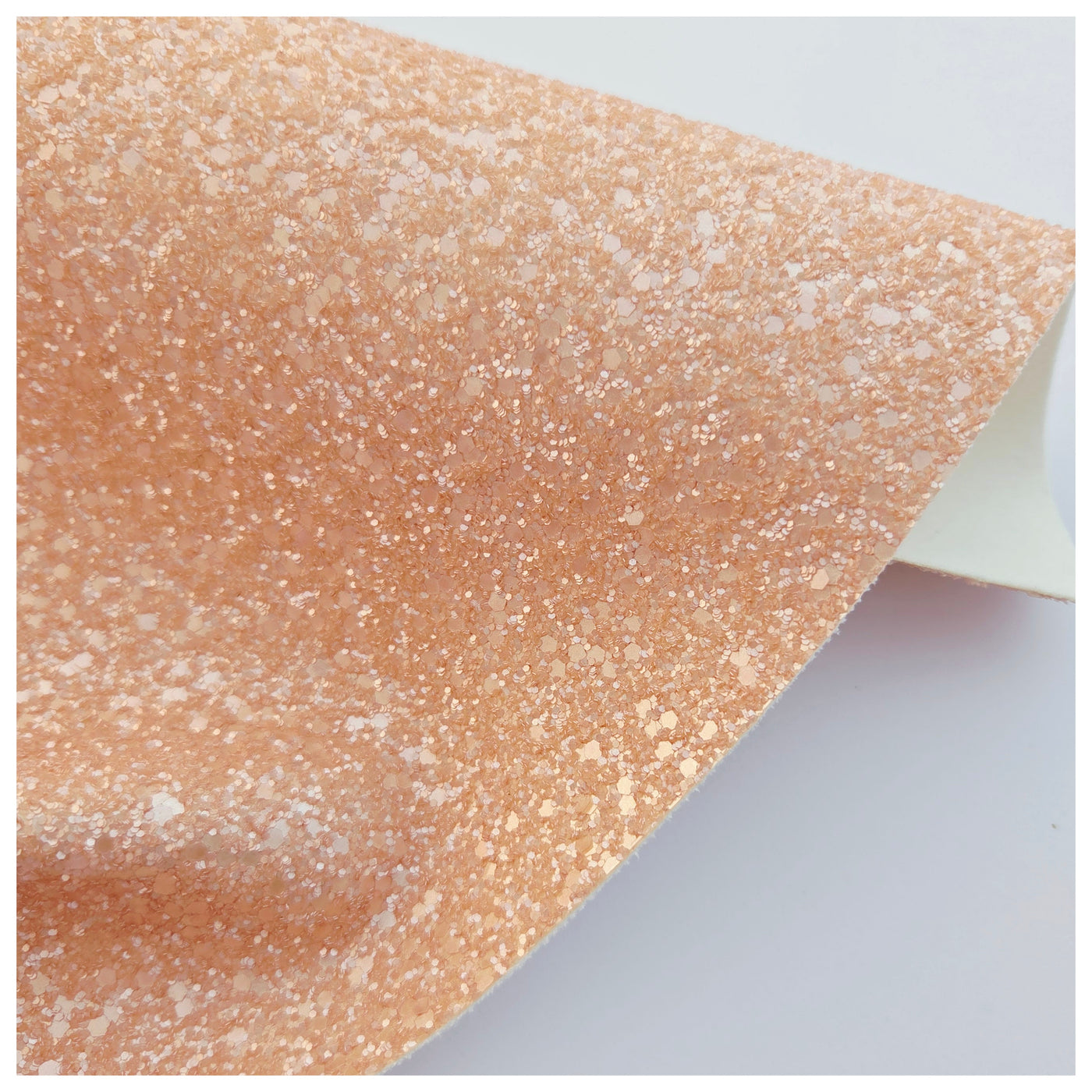 A4 Sheet of Champagne Chunky Glitter
