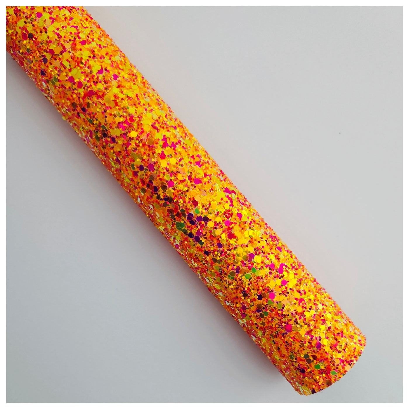 A4 Sheet of Flaming Jewel Chunky Glitter