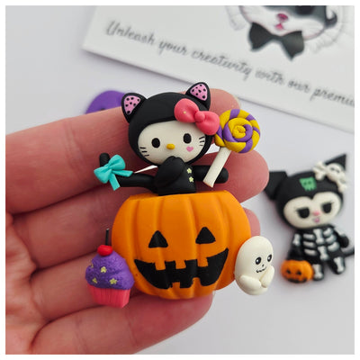 1 × Clay Figure - Hello Kitty Halloween (3 variants)