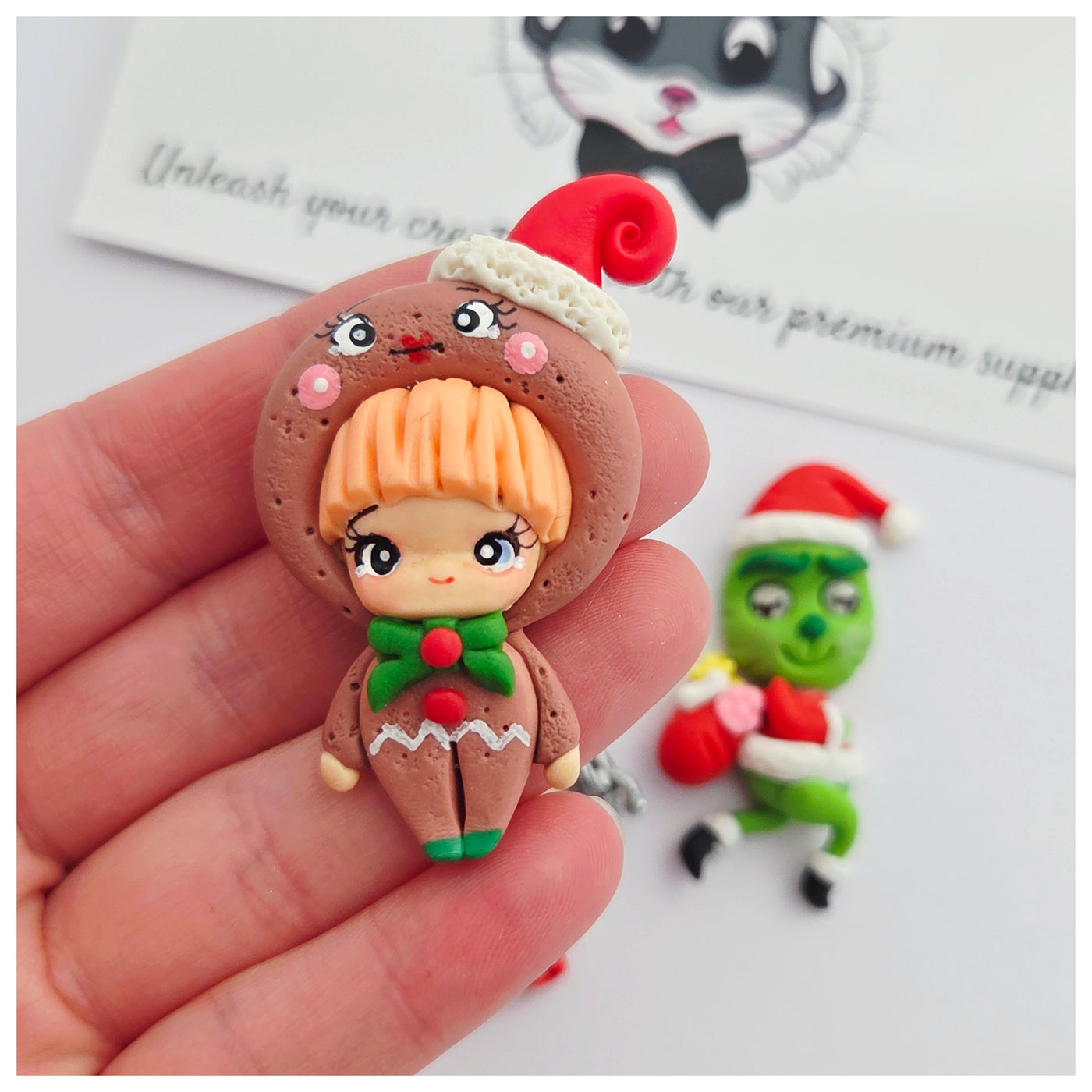 1 x Clay Figure - Christmas Characters (4 variants)