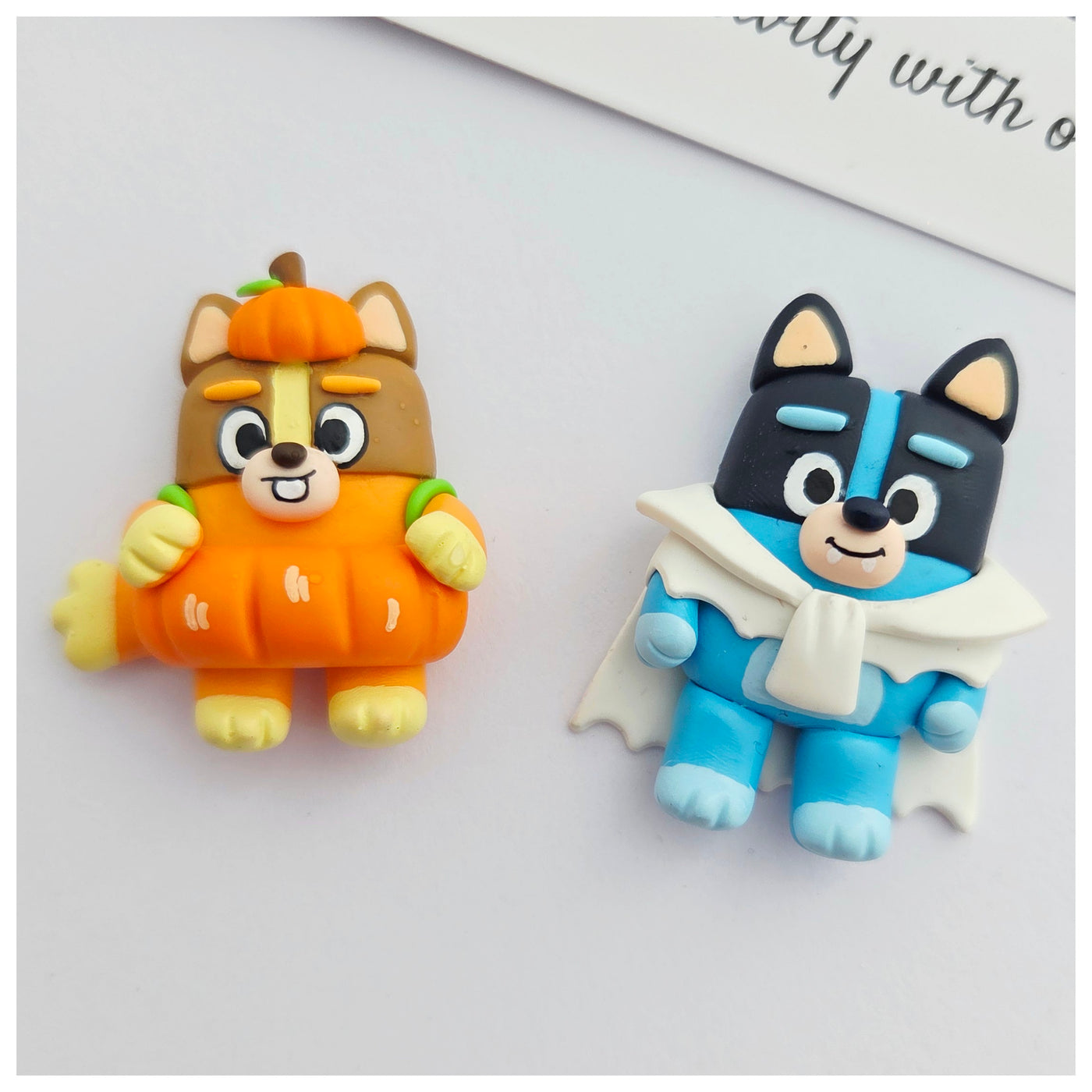 1 x Clay Figure - Halloween Pups (2 variants)