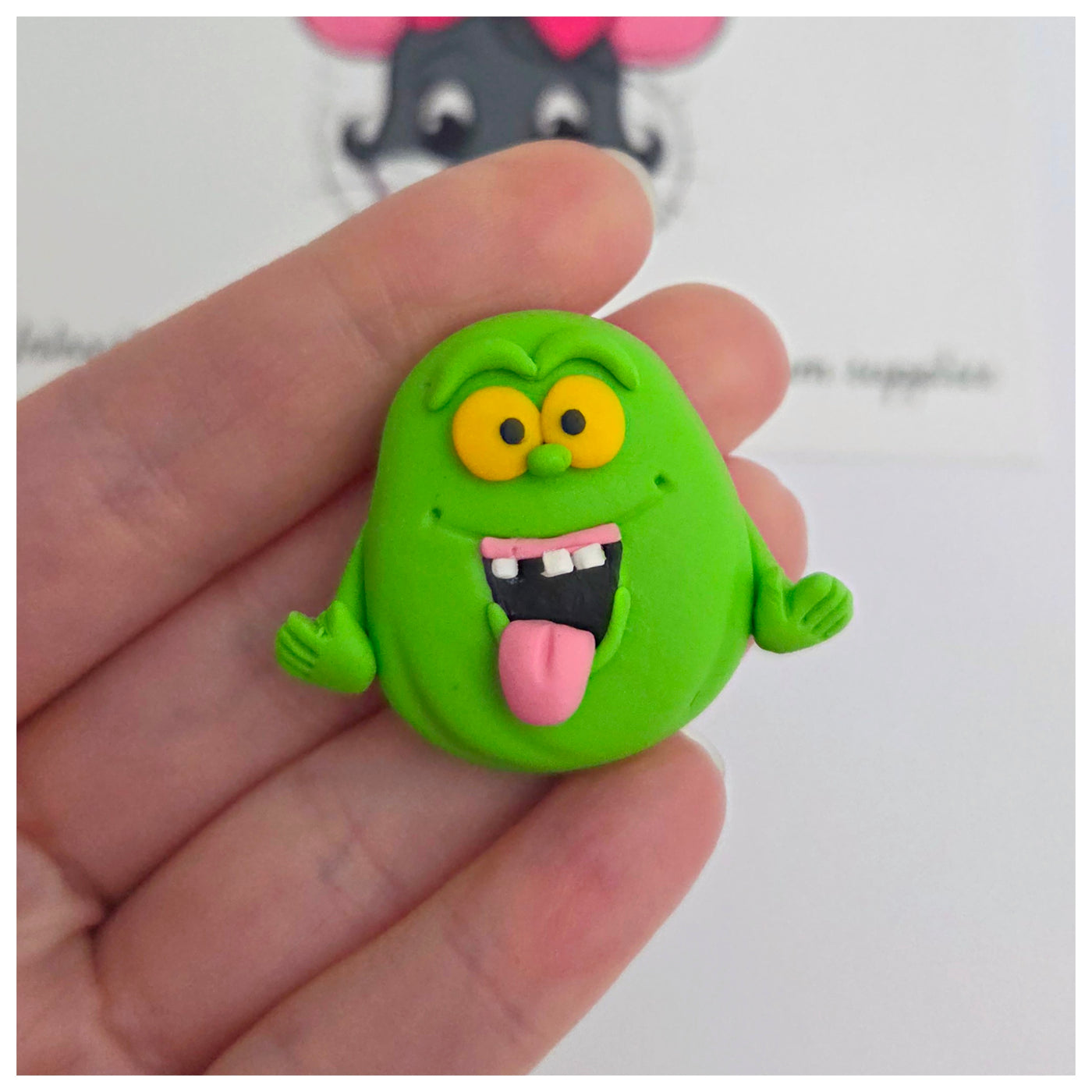 1 x Clay Figure - Slimey