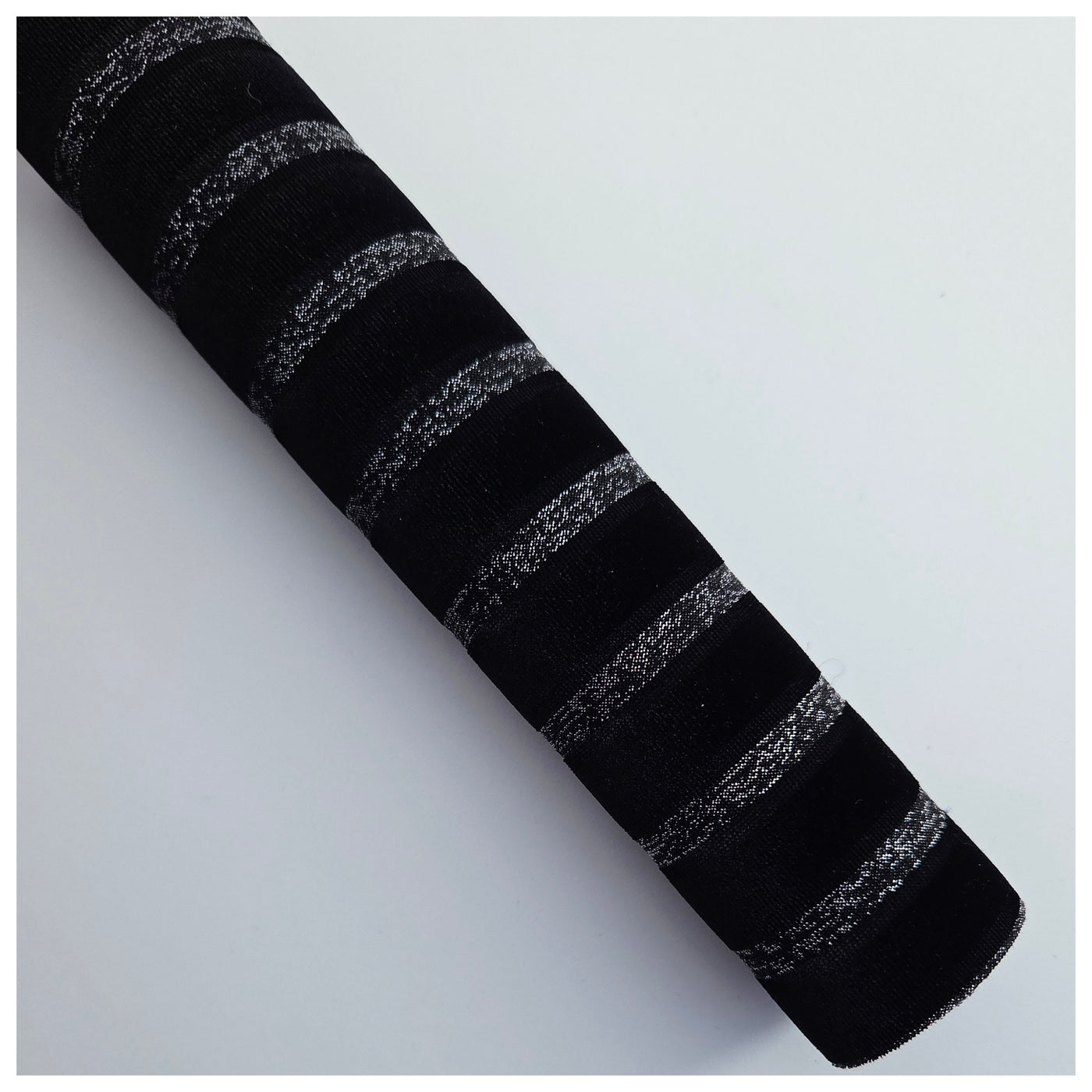 A4 Sheet of Black Ribbon Velvet