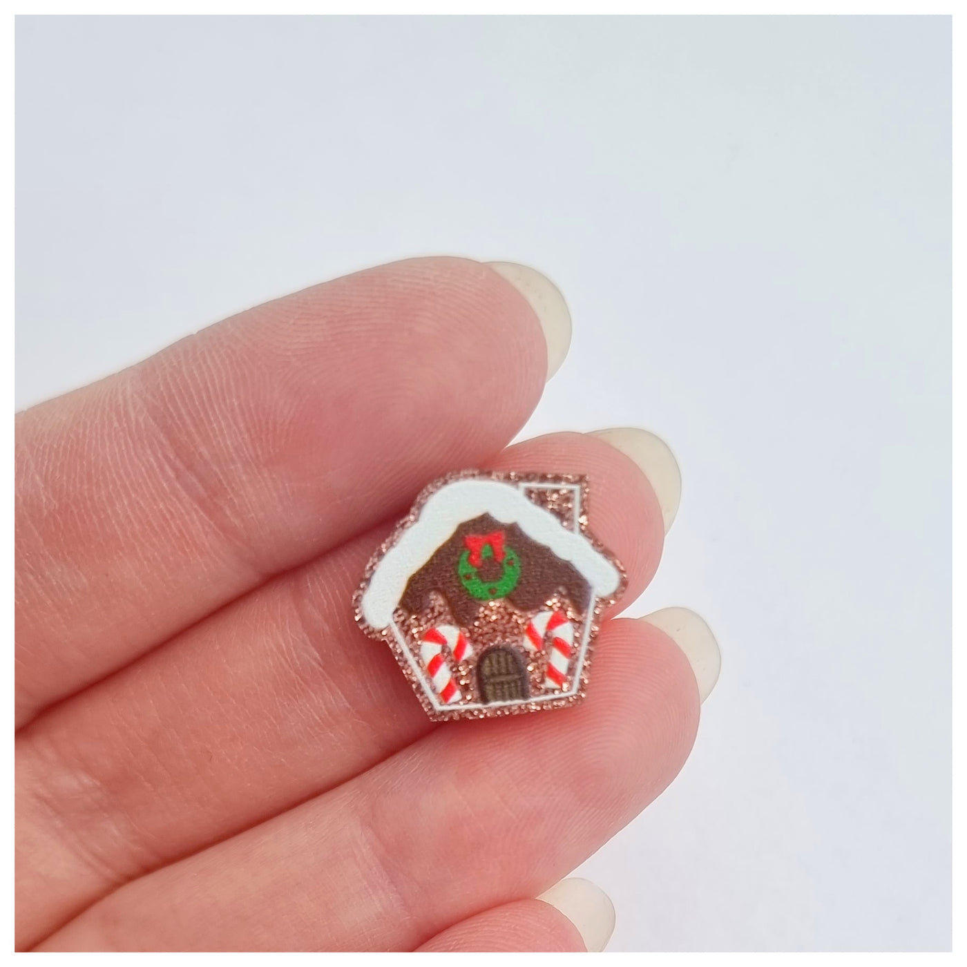 1 x Mini Christmas Acrylic Flatback (4 varients)