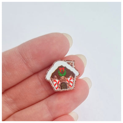 1 x Mini Christmas Acrylic Flatback (4 varients)