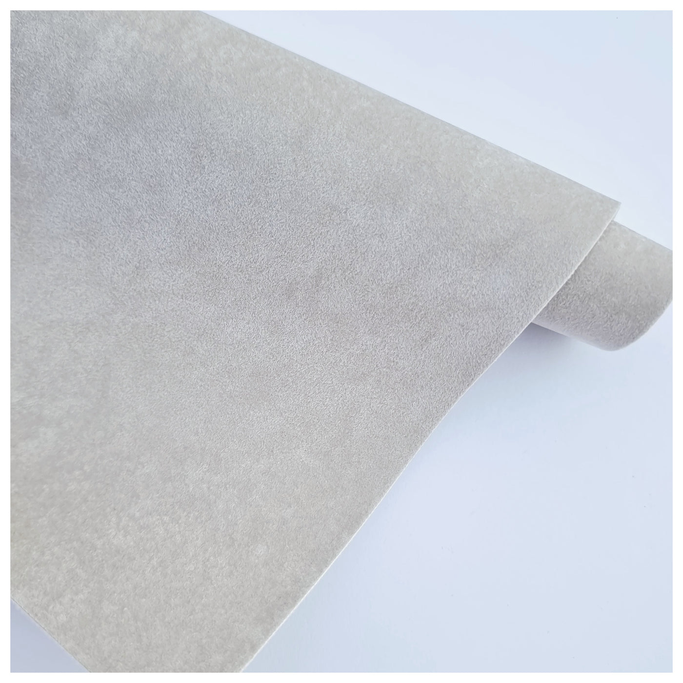 A4 Sheet of Dove Grey Velvet