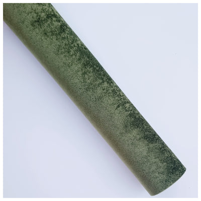 A4 Sheet of Olive Velvet