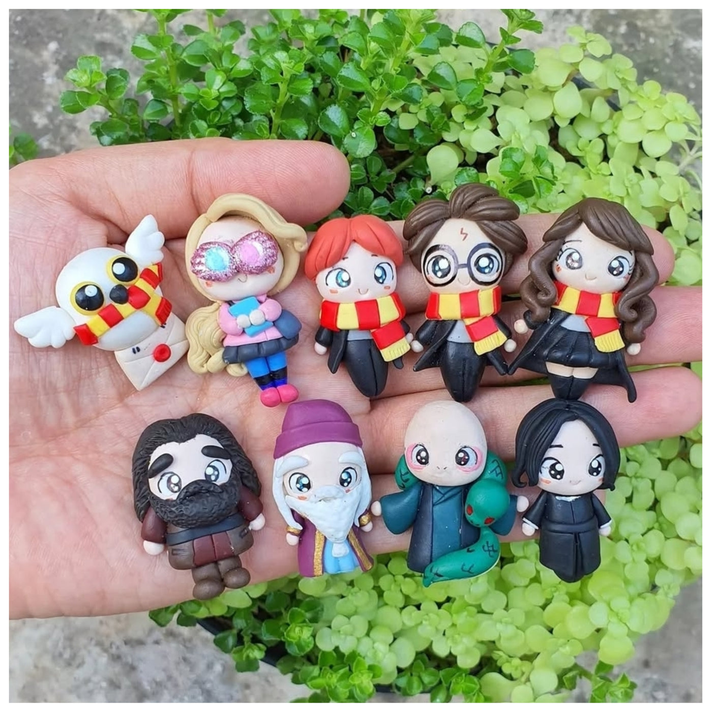 1 x Clay Figure - Wizard Crew (9 variants)