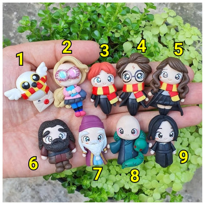 1 x Clay Figure - Wizard Crew (9 variants)