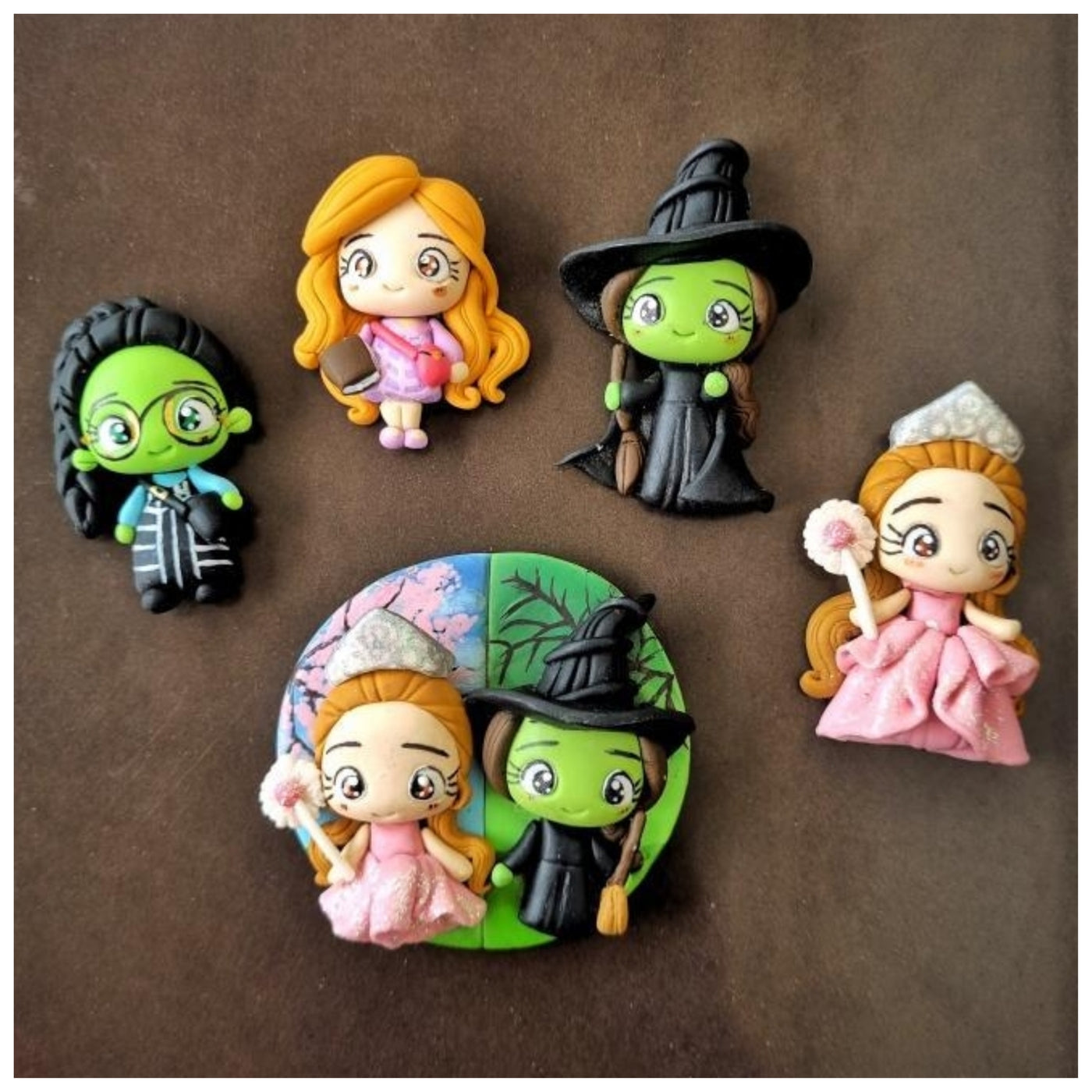 1 x Clay Figure - Oz Girls (5 variants)