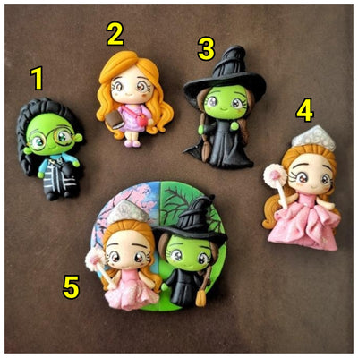 1 x Clay Figure - Oz Girls (5 variants)