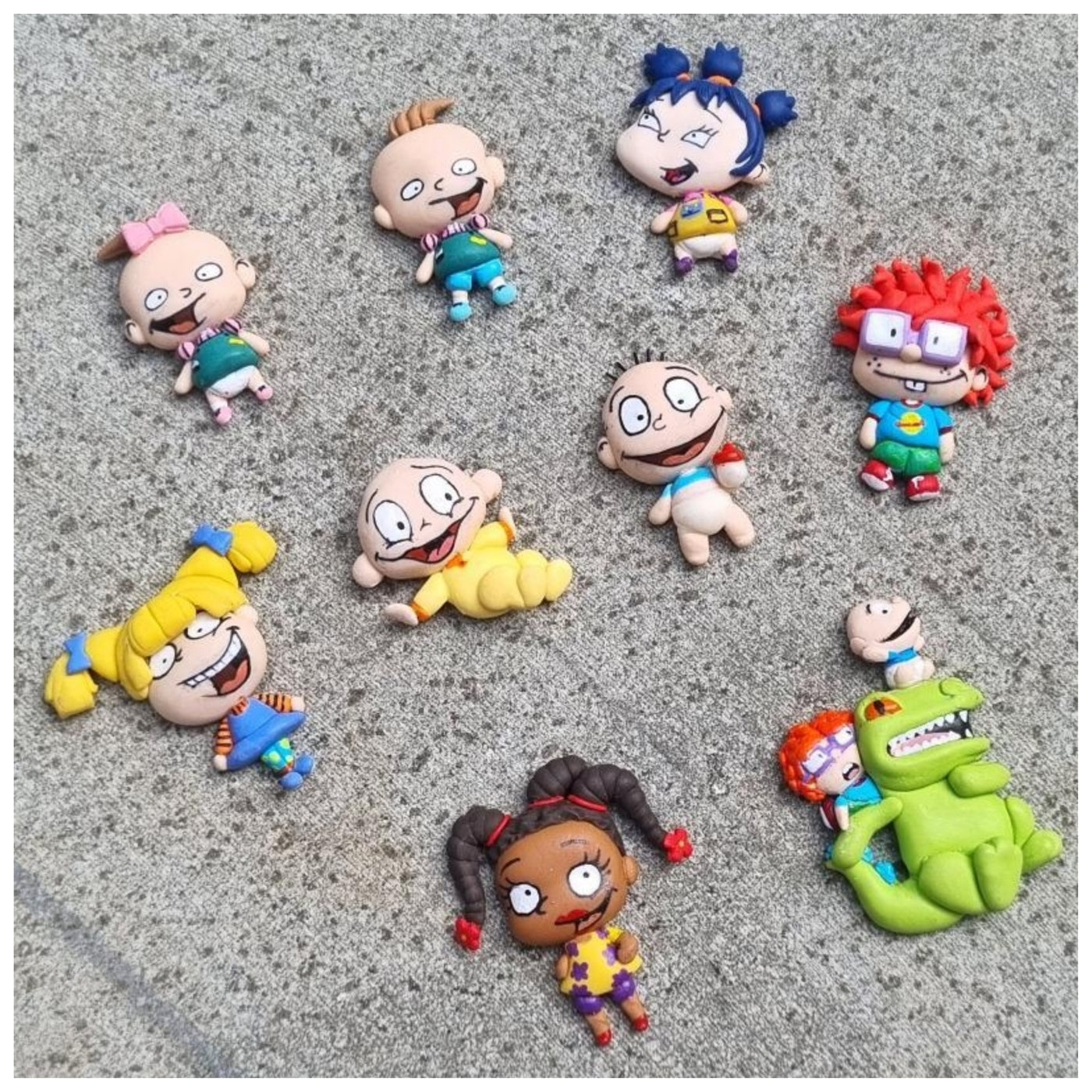 1 x Clay Figure - Toddler Crew (9 variants)