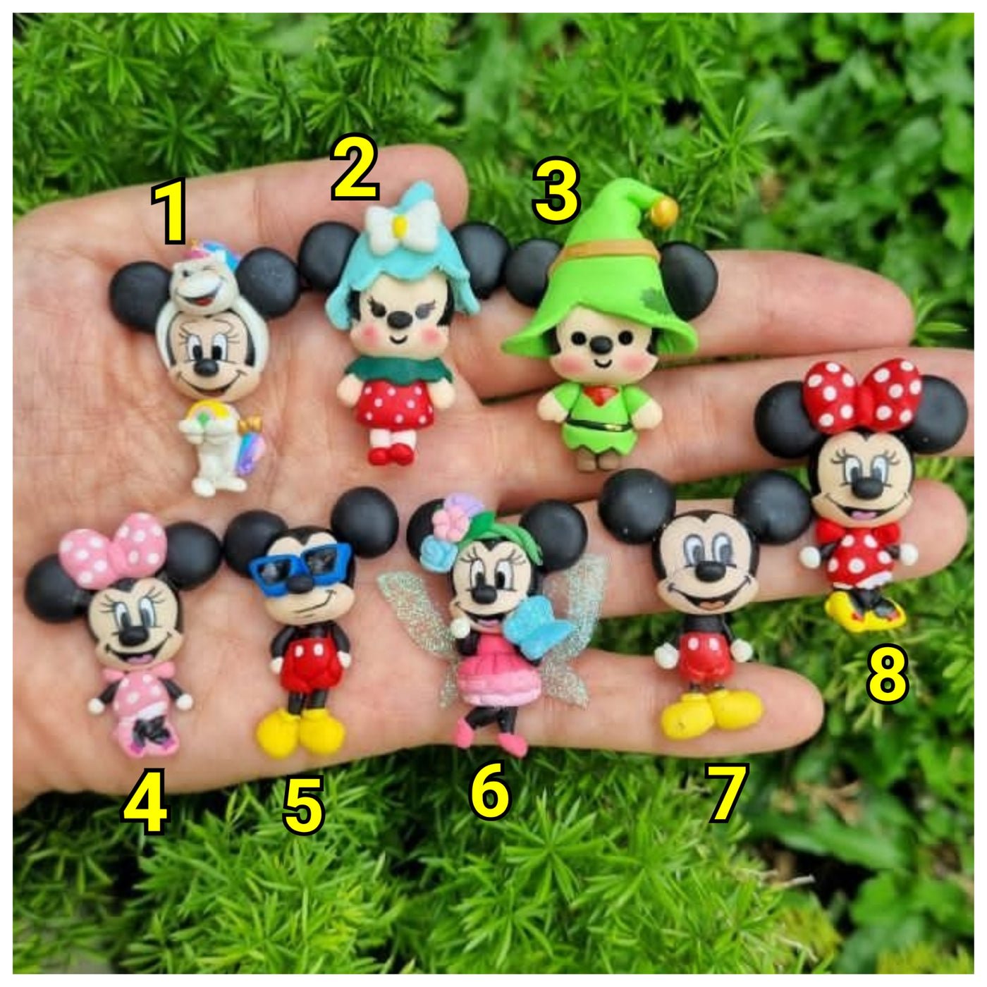 1 x Clay Figure - Mouse Crew (8 variants)