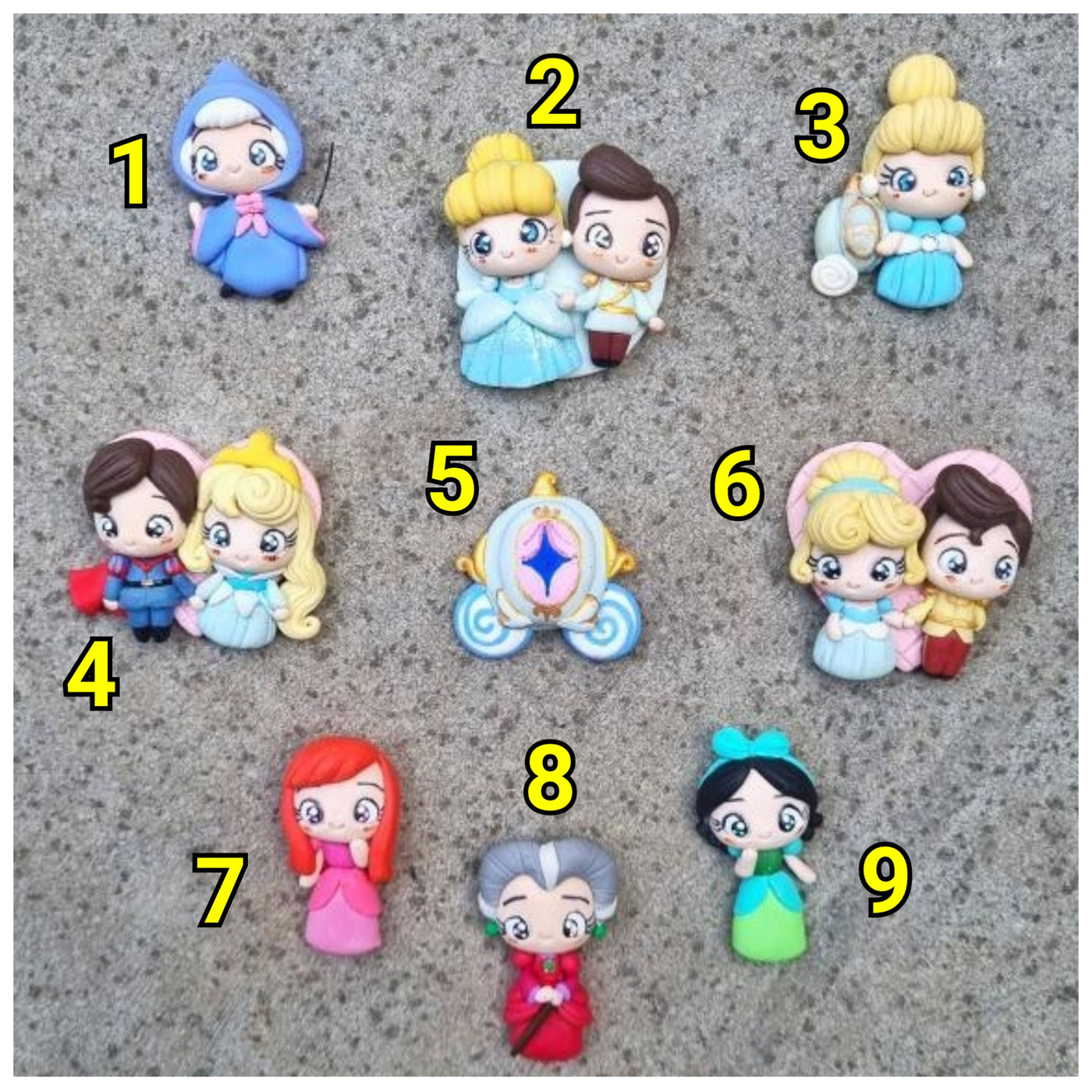 1 x Clay Figure - Cindy's Crew (9 variants)