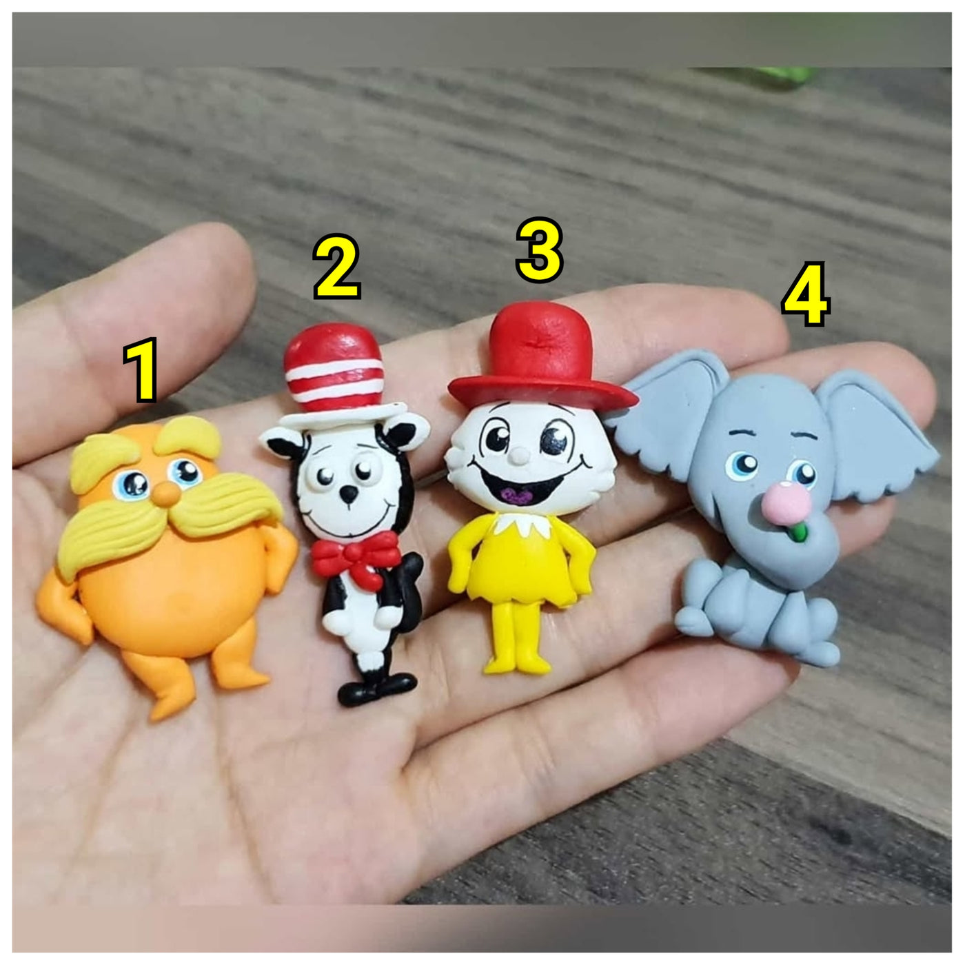 1 x Clay Figure - Dr S Crew  (4 variants)