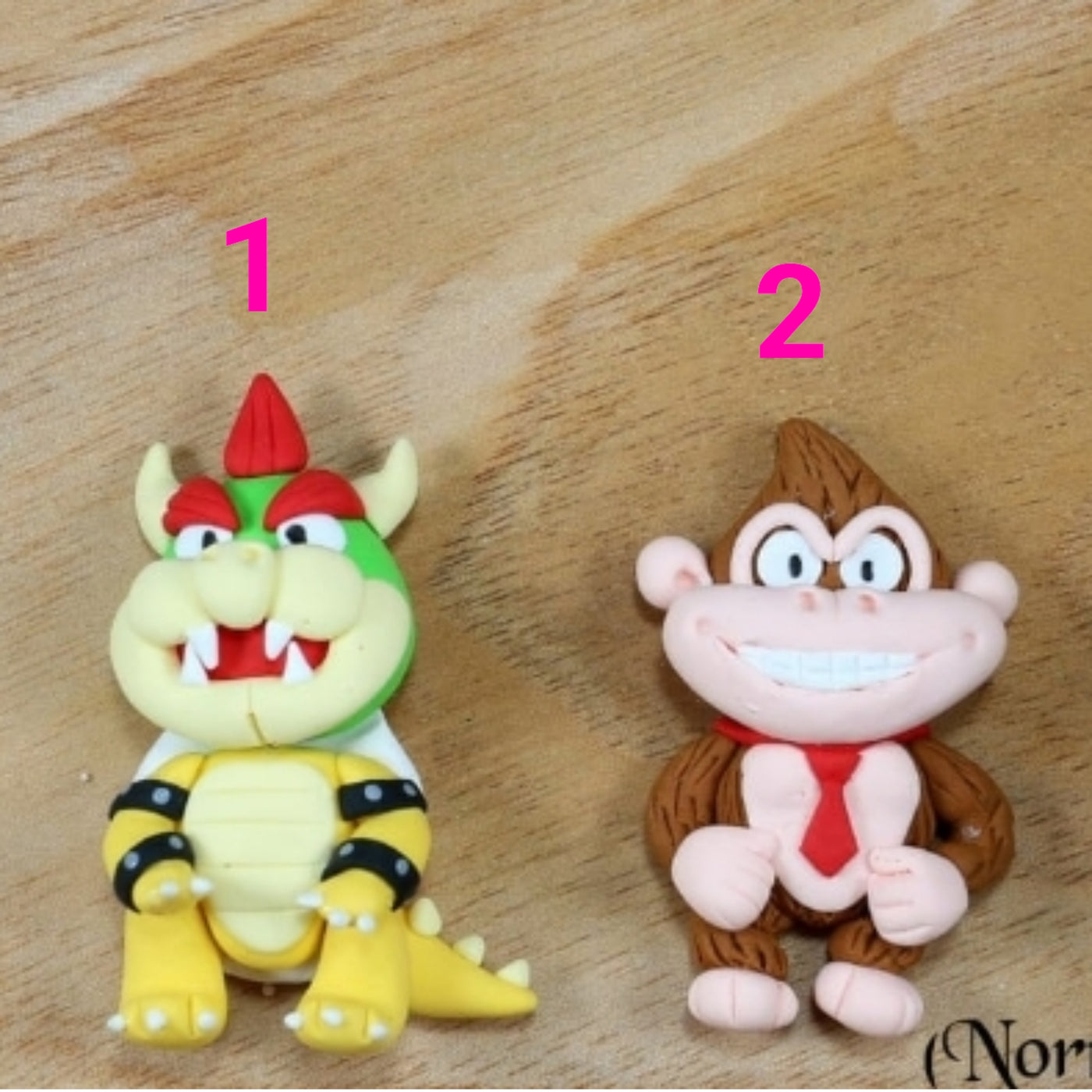 1 x CLAY FIGURE (5cm) - GAME MONSTERS - 2 VARIANTS