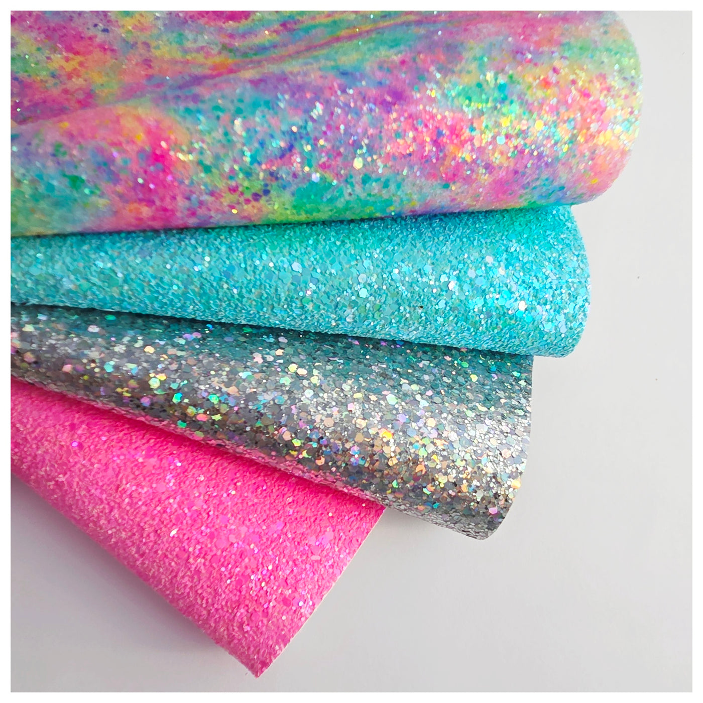 A4 Sheet of Disco Ball Chunky Glitter