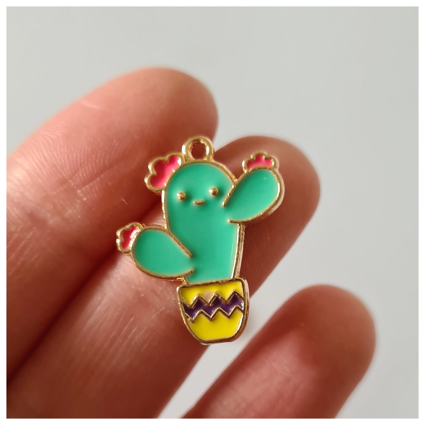 1 x Quirky Cactus Charm