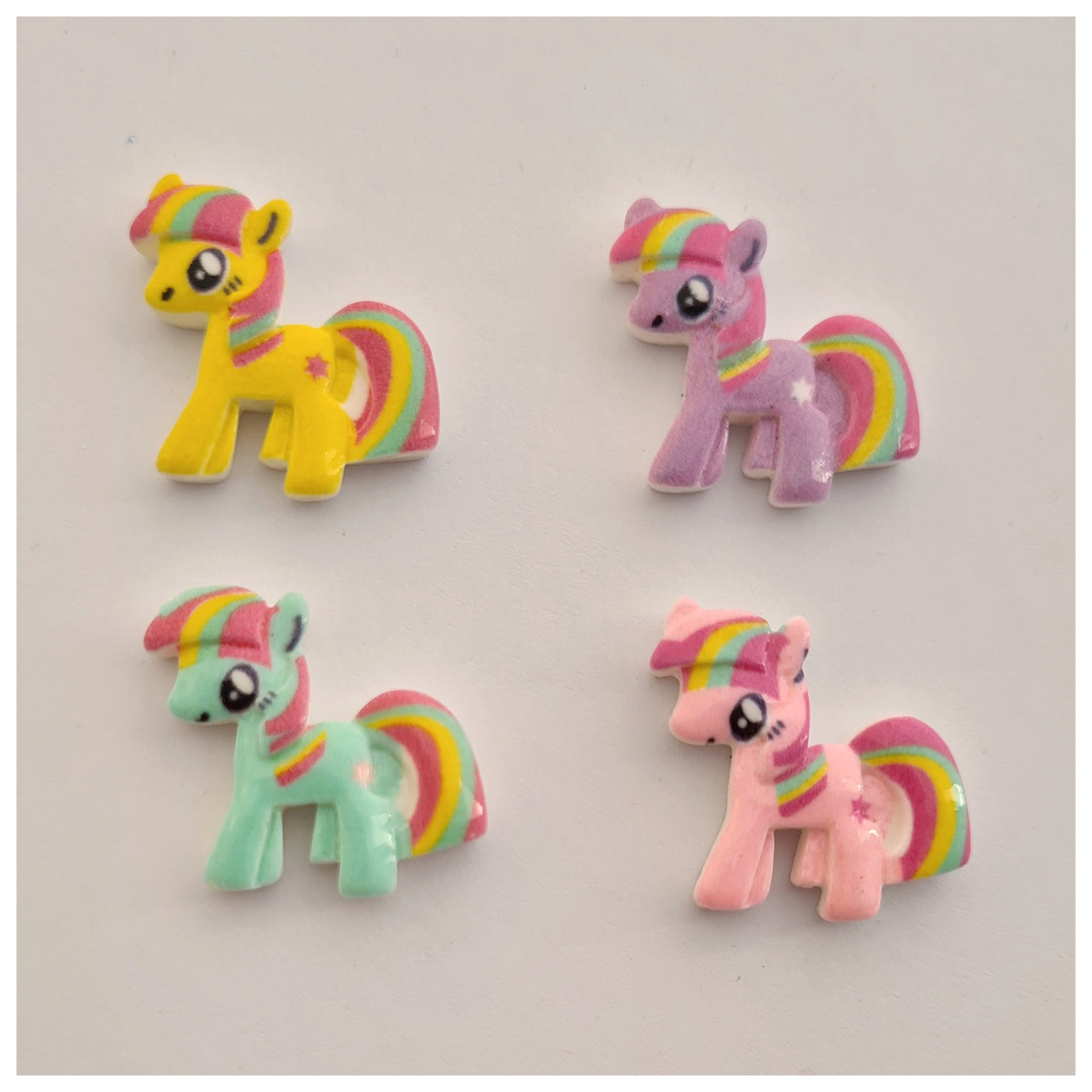 2 x Pony Embellishments (4 colours available)