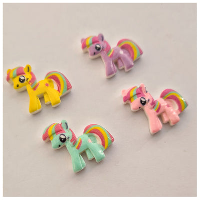 2 x Pony Embellishments (4 colours available)