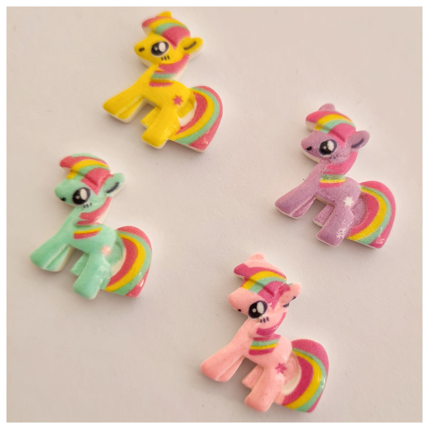 2 x Pony Embellishments (4 colours available)