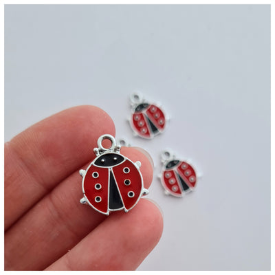 1 x Ladybug Alloy Charm