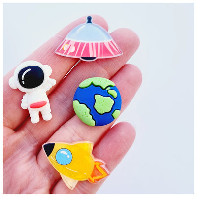 5 x Astronaut Embellishments