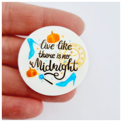 1 x LIVE LIKE THERE IS NO MIDNIGHT Planar Resin