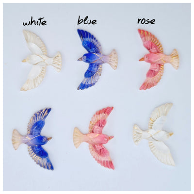 5 x Birds Embellishments